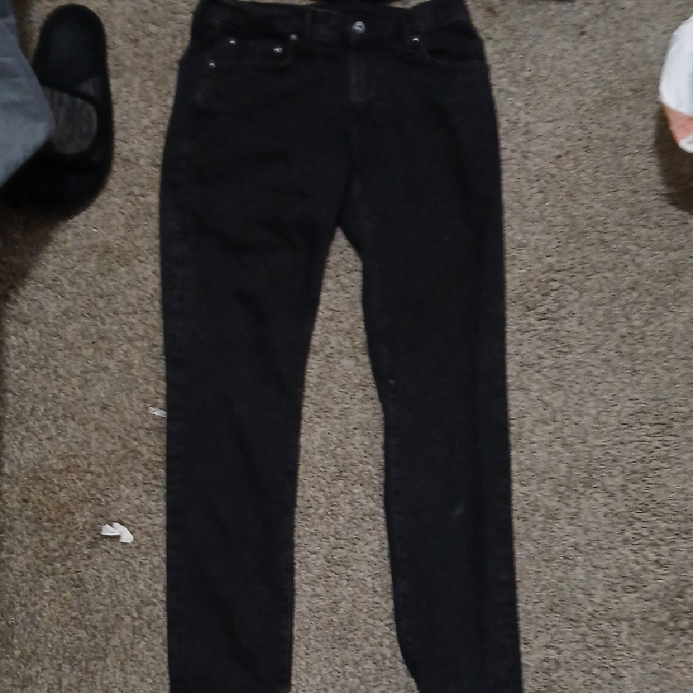 Black Skinny Jeans Mutual Weave
